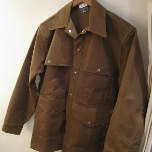 A Filson Tin Cloth jacket